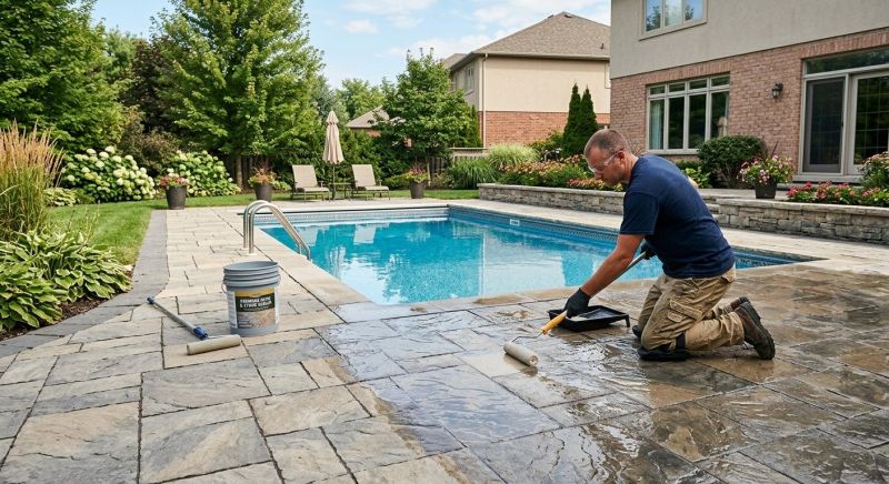 Concrete Deck Sealing in Bellevue, WA