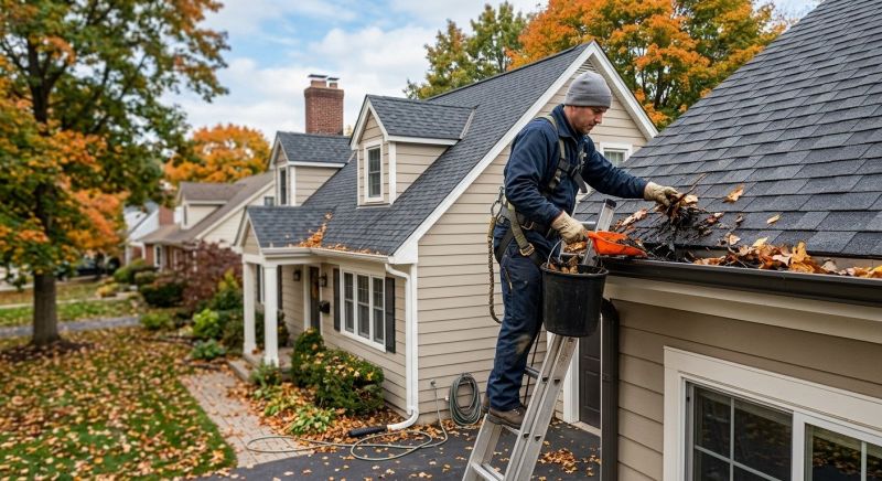 Rain Gutter Clearing in Arvada, CO
