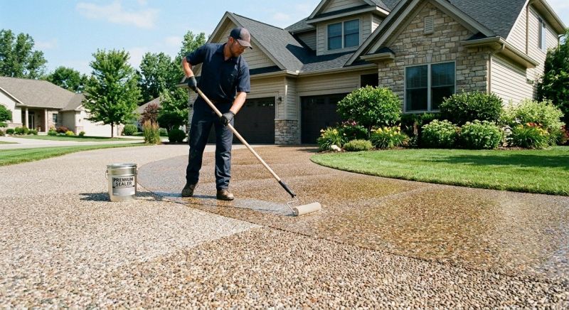 Concrete Driveway Sealing in Gig Harbor, WA