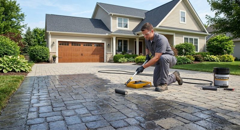 Concrete Driveway Sealing in Kansas City, KS