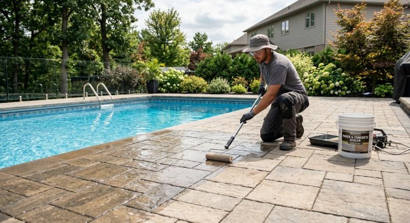 Concrete Patio Sealing in Bellevue, WA