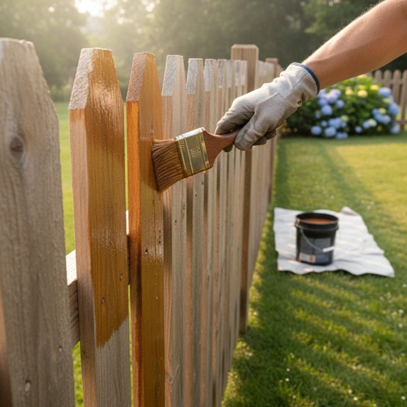 Fence Sealing in Kansas City, KS