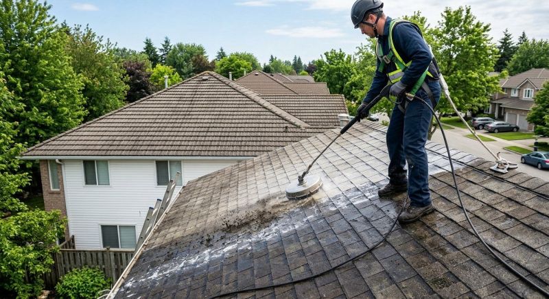 Flat Roof Cleaning in Vancouver, WA