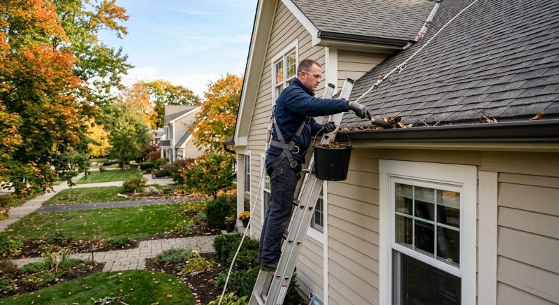 Gutter Blockage Removal in Richmond, VA