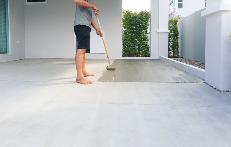 Porch Concrete Sealing in Gig Harbor, WA