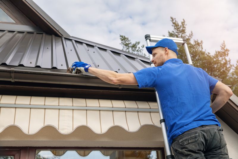 Rain Gutter Clearing in Richmond, VA