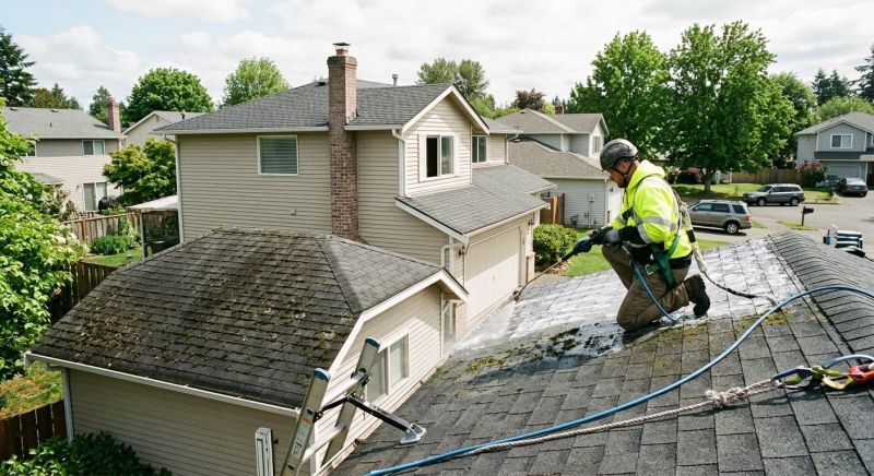 Roof Mildew Cleaning in Vancouver, WA